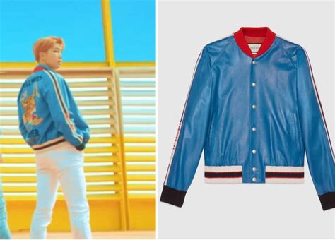 bts dna gucci jacket|DNA MV Outfits (Brands & Prices) .